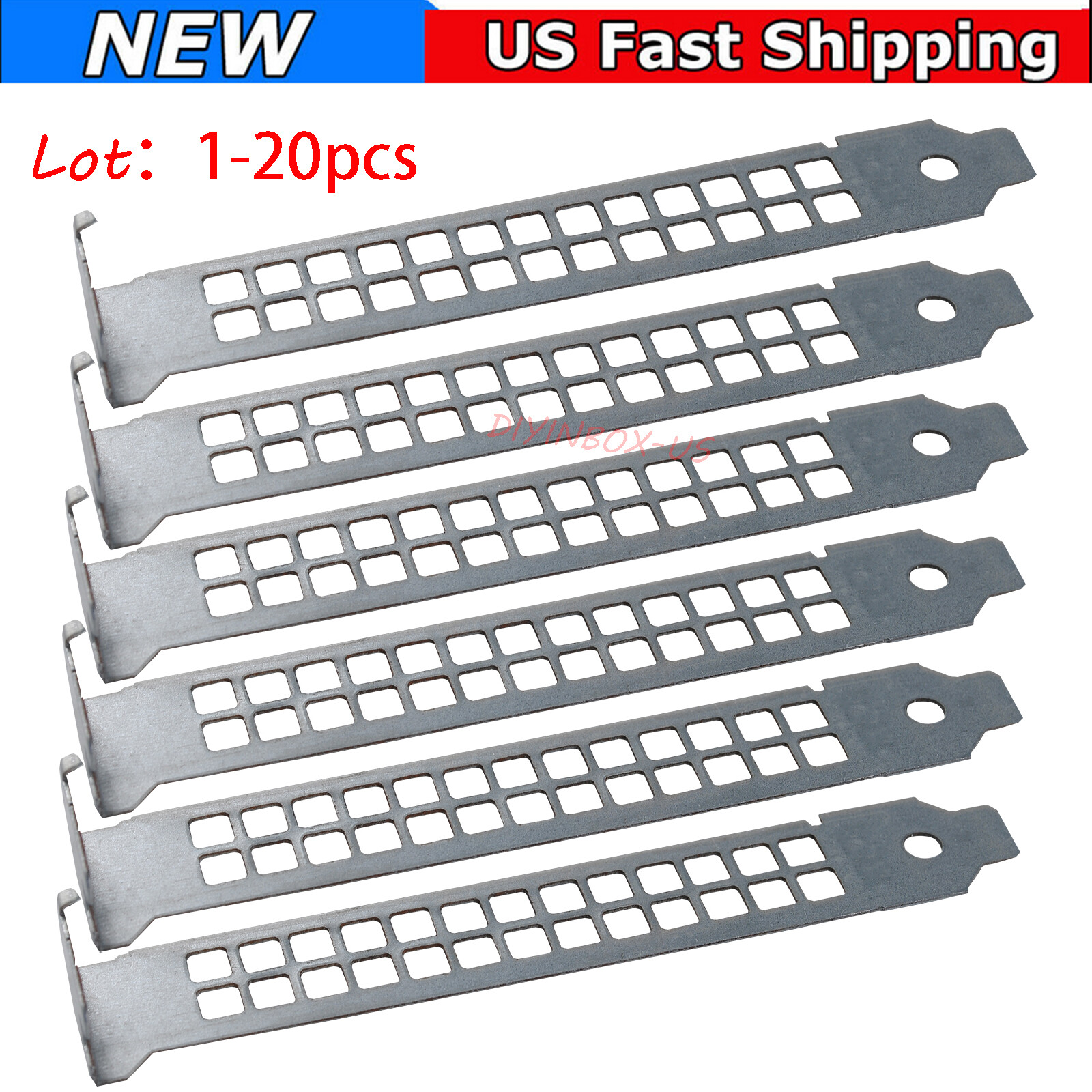 Lot Dell T5600 T3620 T5810 T7910 T7920 T330 430 630 PCI Slot Cover N680D ME60192