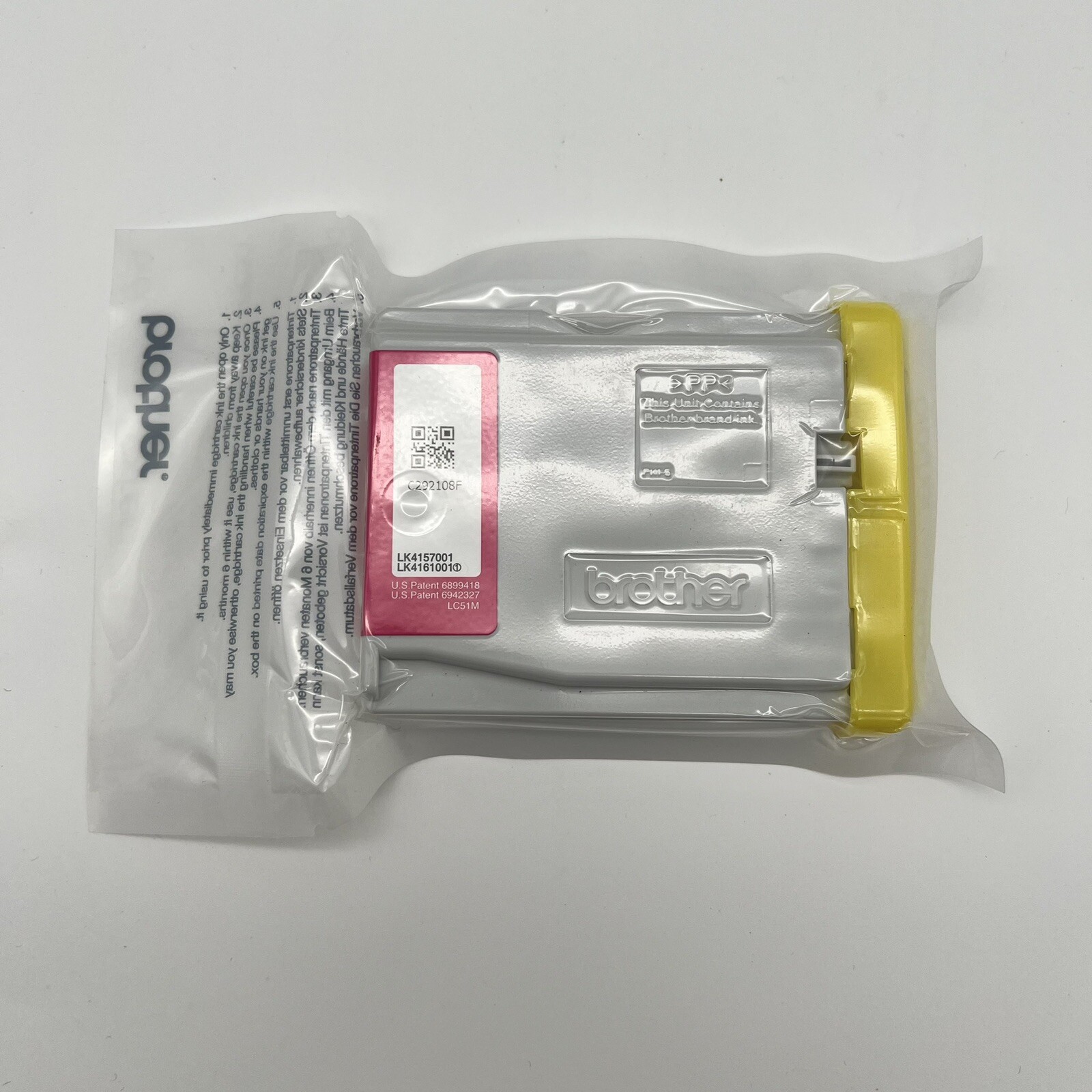 BROTHER MAGENTA LK4157001 INK CARTRIDGES