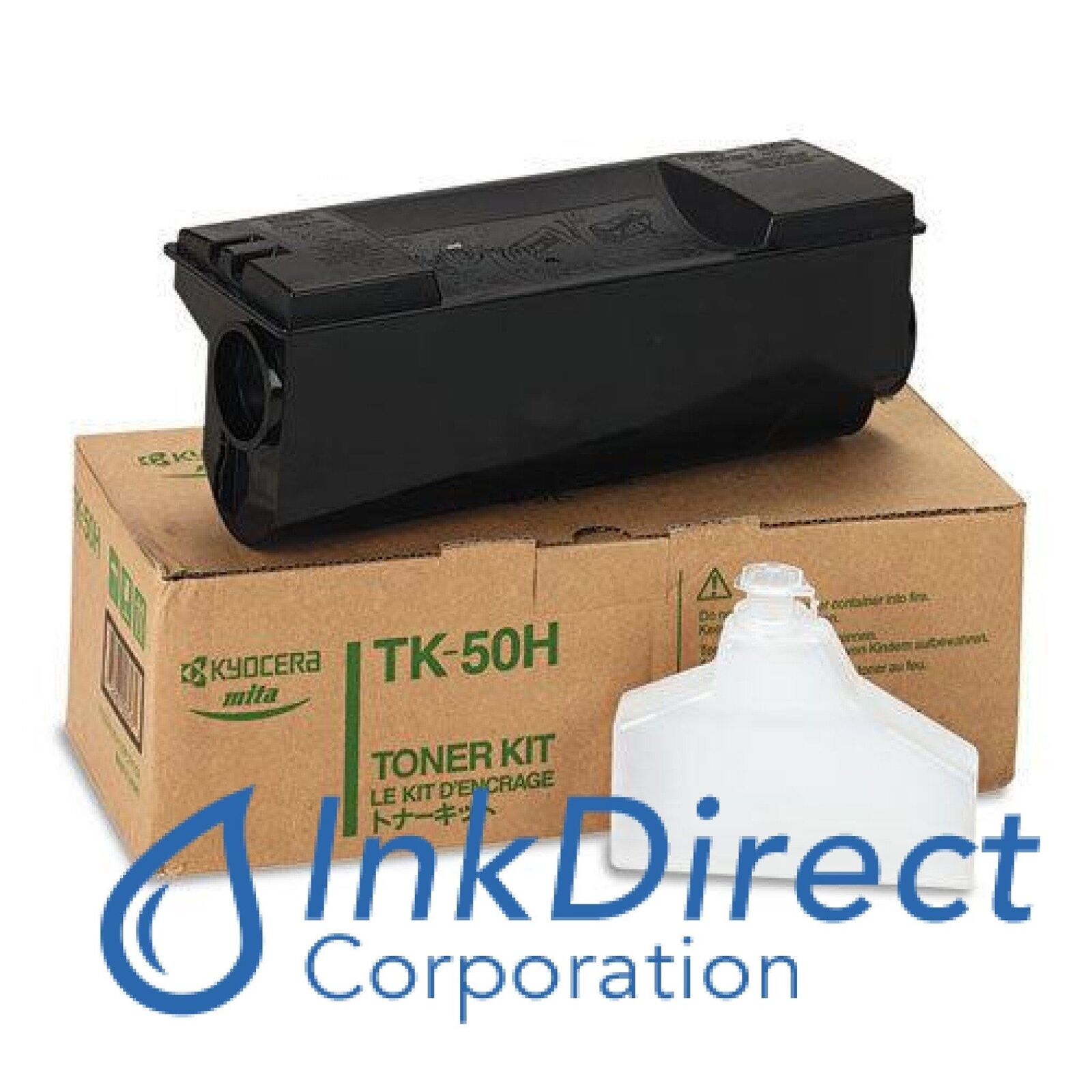Genuine Kyocera Mita 1T02B10US0  TK-50H / TK-50 TK50H / TK50 Toner Kit Black