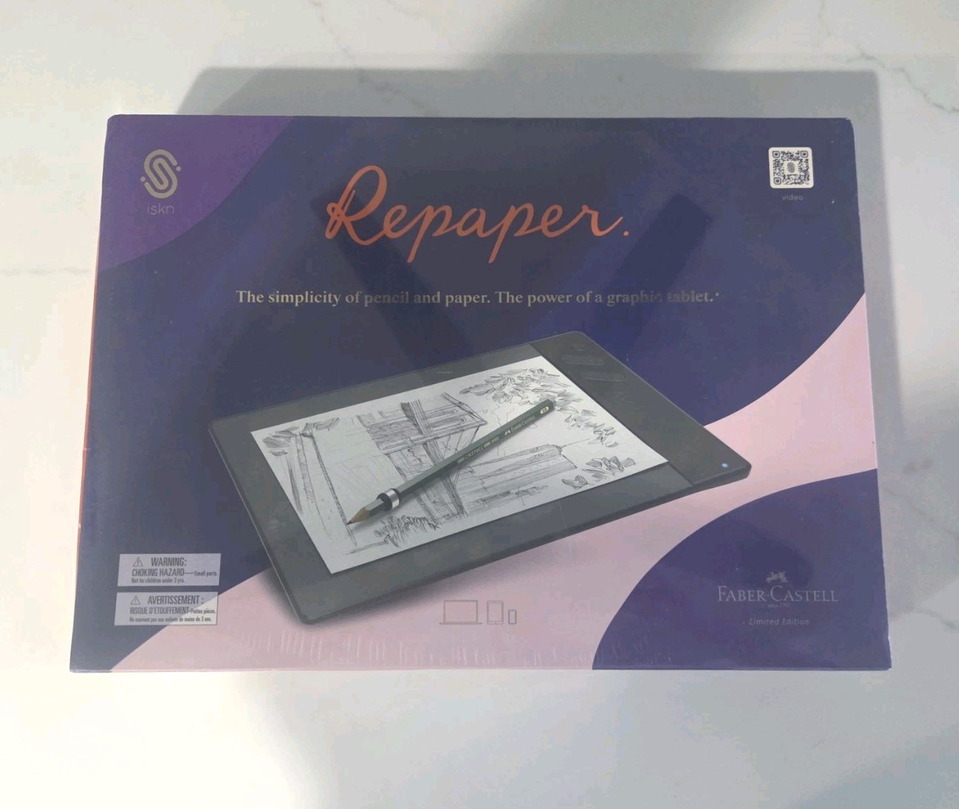 iskn Repaper Faber-Castell Edition Pencil + Paper Graphic Tablet - NEW 