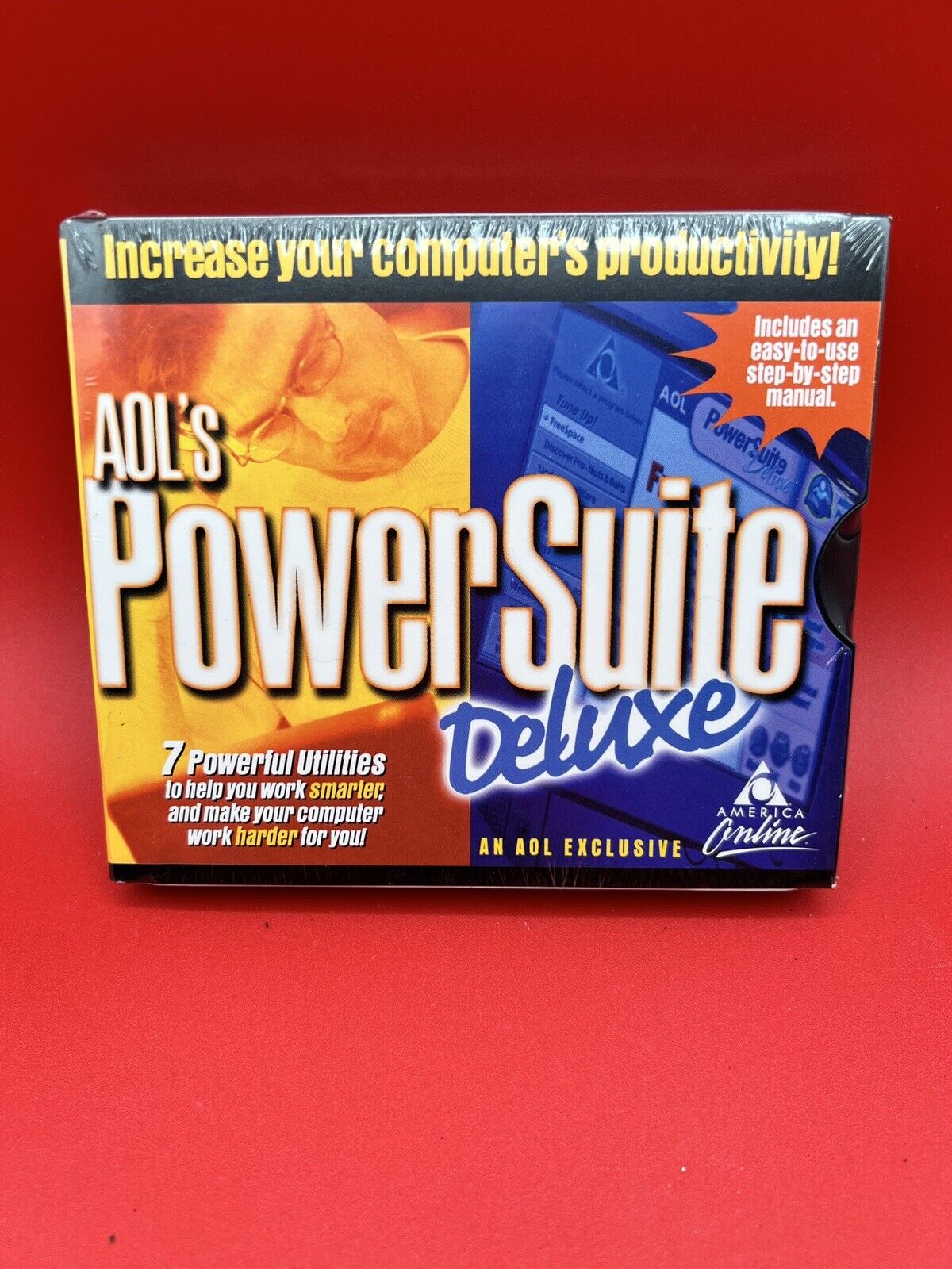 AOL's Powersuite Deluxe - Millennium Edition -- NEW SEALED VINTAGE COLLECTIBLE