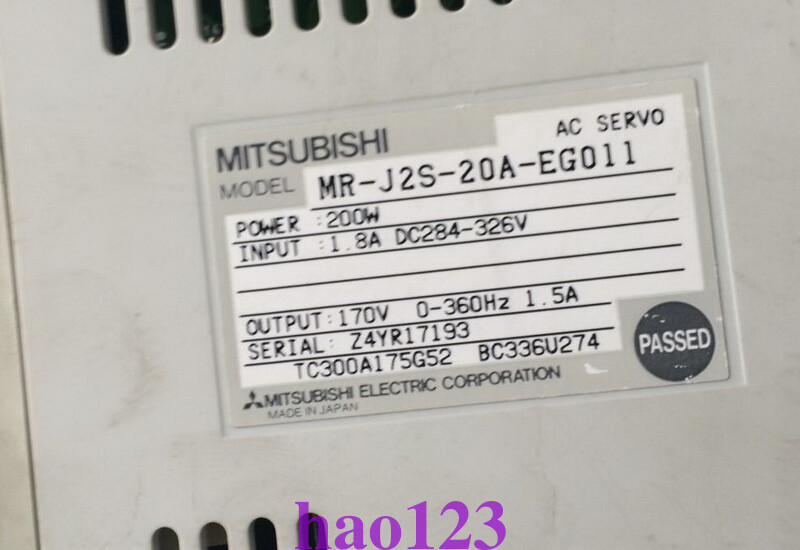 MR-J2S-20A-EG011 MITSUBISHI Driver in box By DHL or FedEx NEW