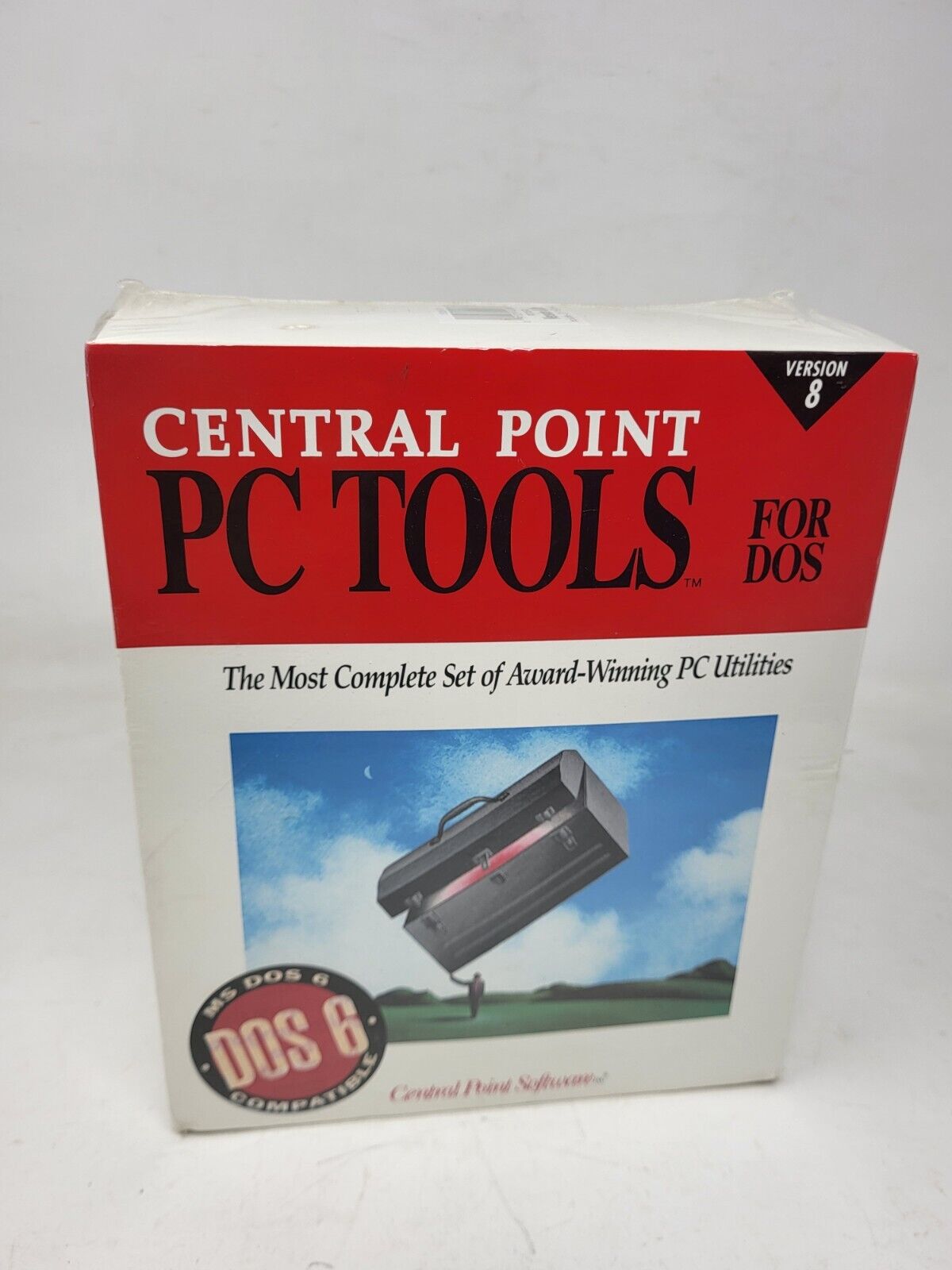 Central Point PC Tools Version 8 for DOS with Manuals and 3.5