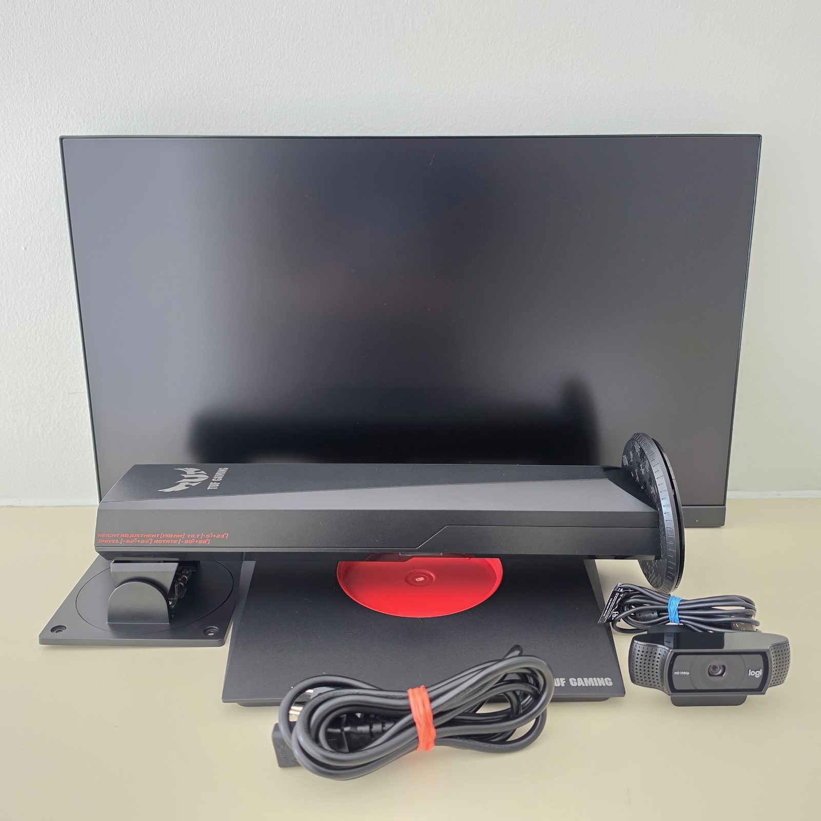 24" ASUS TUF Gaming VG249Q 144Hz 1ms FHD IPS Ergonomic Gaming Monitor - Black