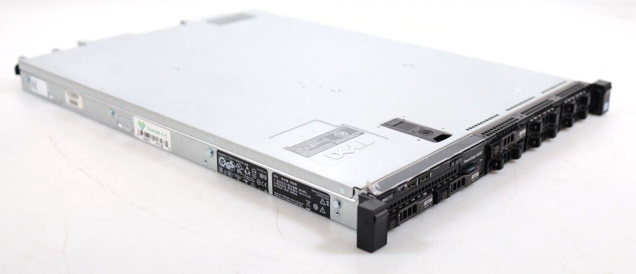 Dell PowerEdge R430 8-Bay 1U 2x Intel E5-2620 v4 128GB PERC H730 No COA HDD