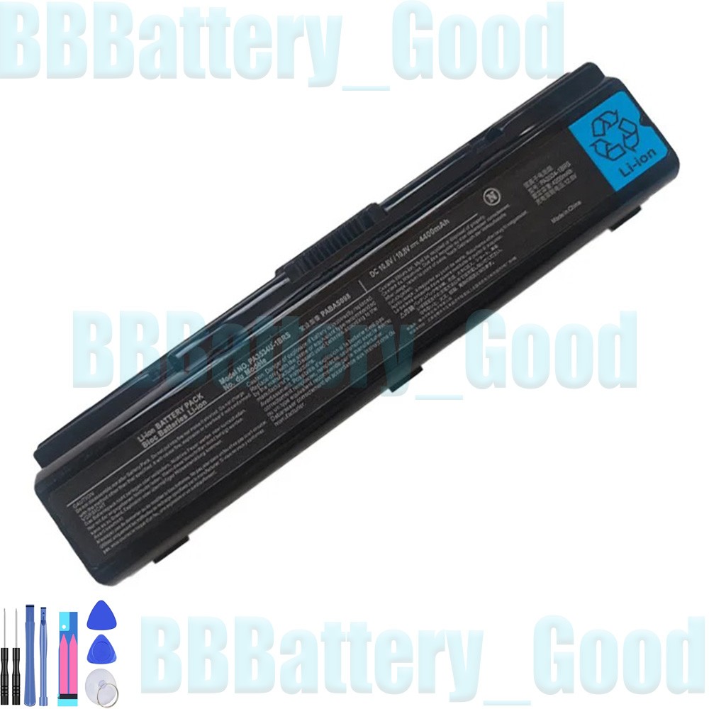 10.8V Battery for Toshiba PA3534U-1BAS PA3534U-1BRS PA3535U-1BAS PA3535U-1BRS