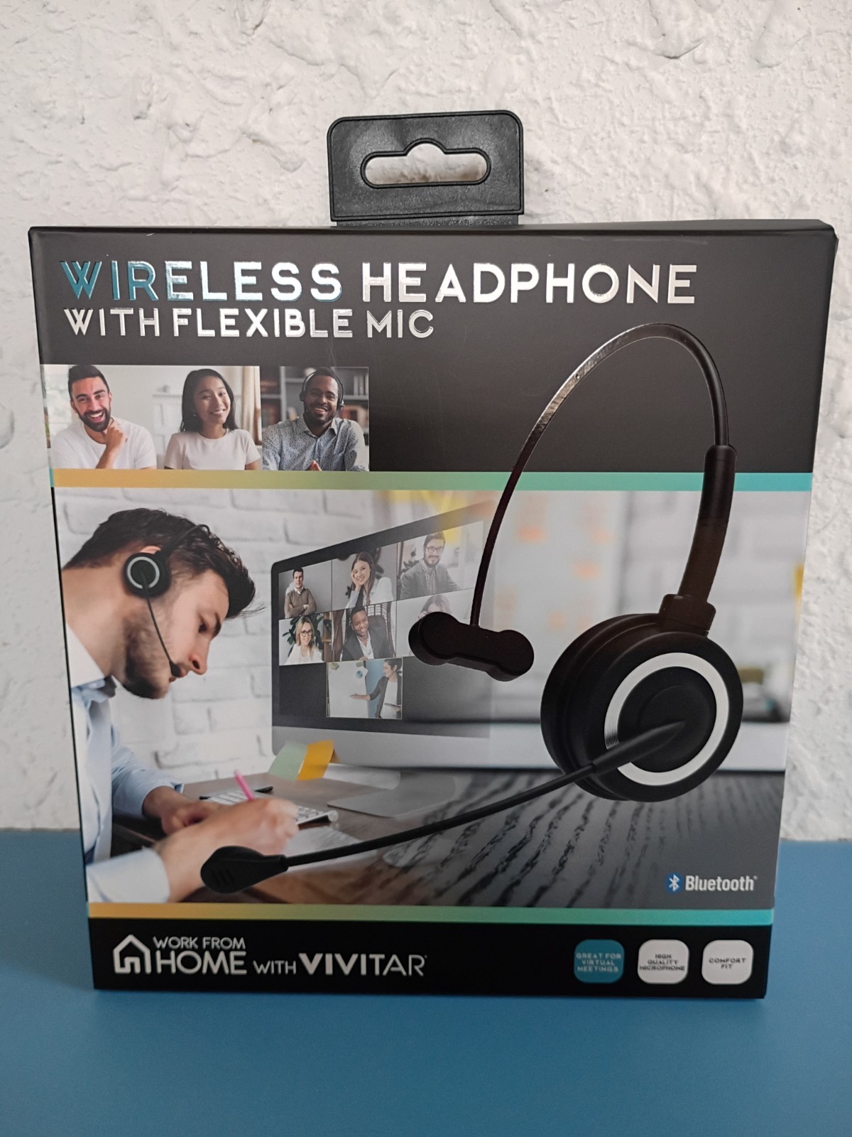 Vivitar Bluetooth Wireless HeadSet with Flexible Mic 