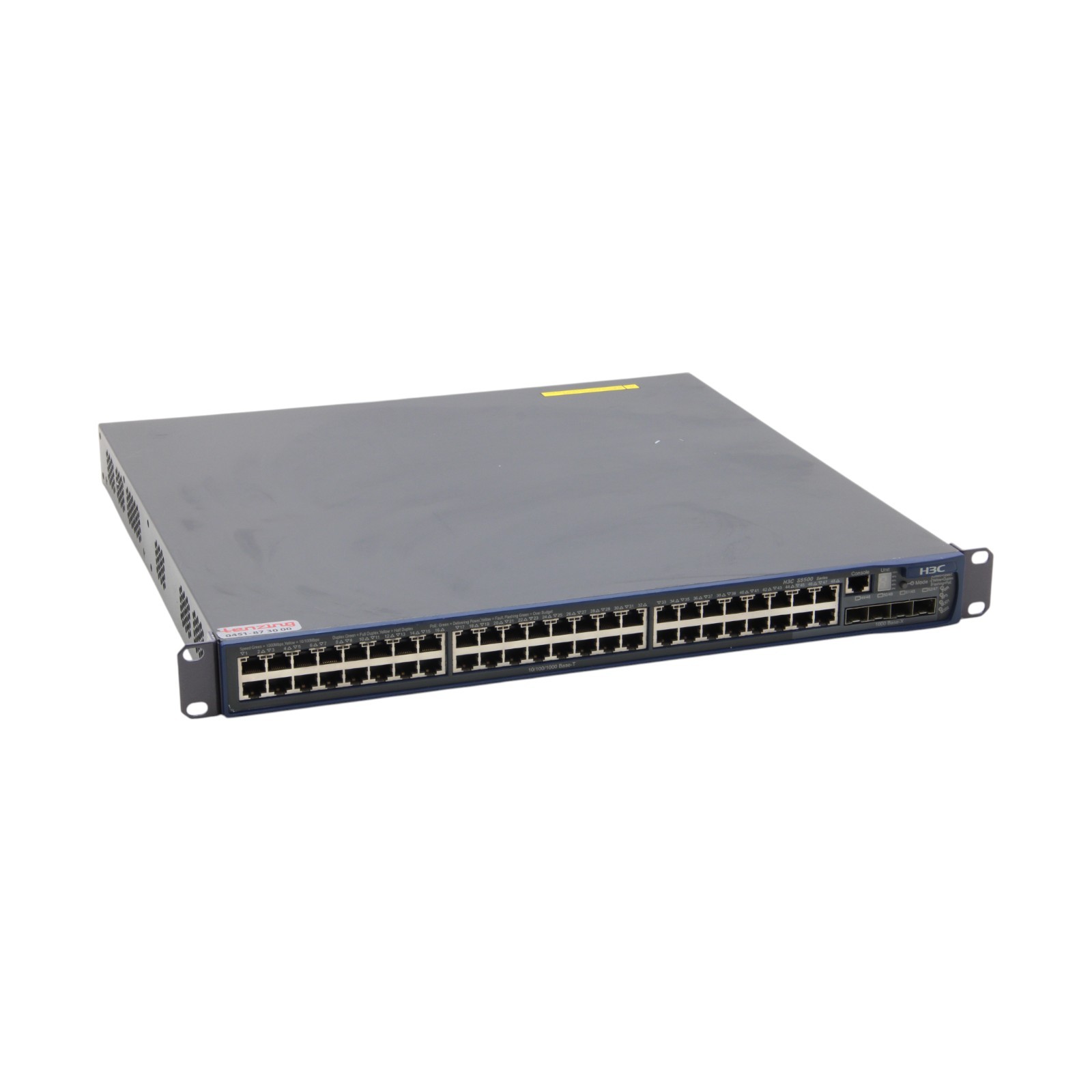 HP A5500-48G-PoE El JD376A 48-Port RJ-45 PoE 4x SFP Layer 2/3 Managed Switch