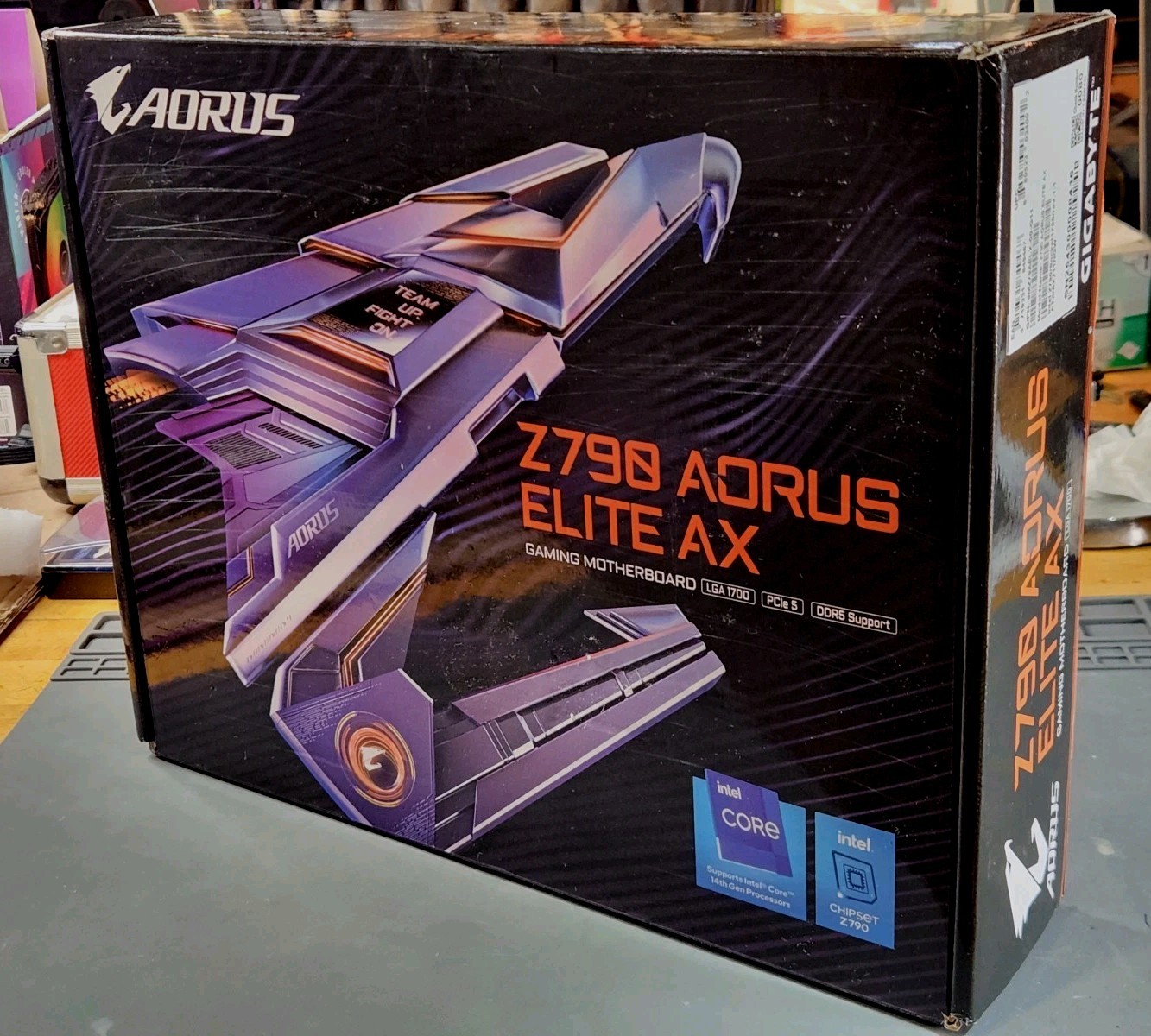 Gigabyte Z790 Aorus Elite AX ✅️ Tested & BIOS Updated w/ All Accessories