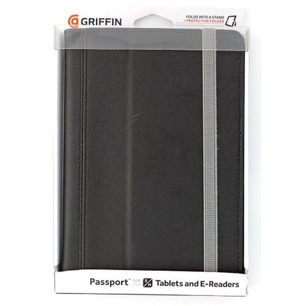 10-Pack Griffin Passport Tablet/E-Reader Cases - Small/Medium - Black & Grey