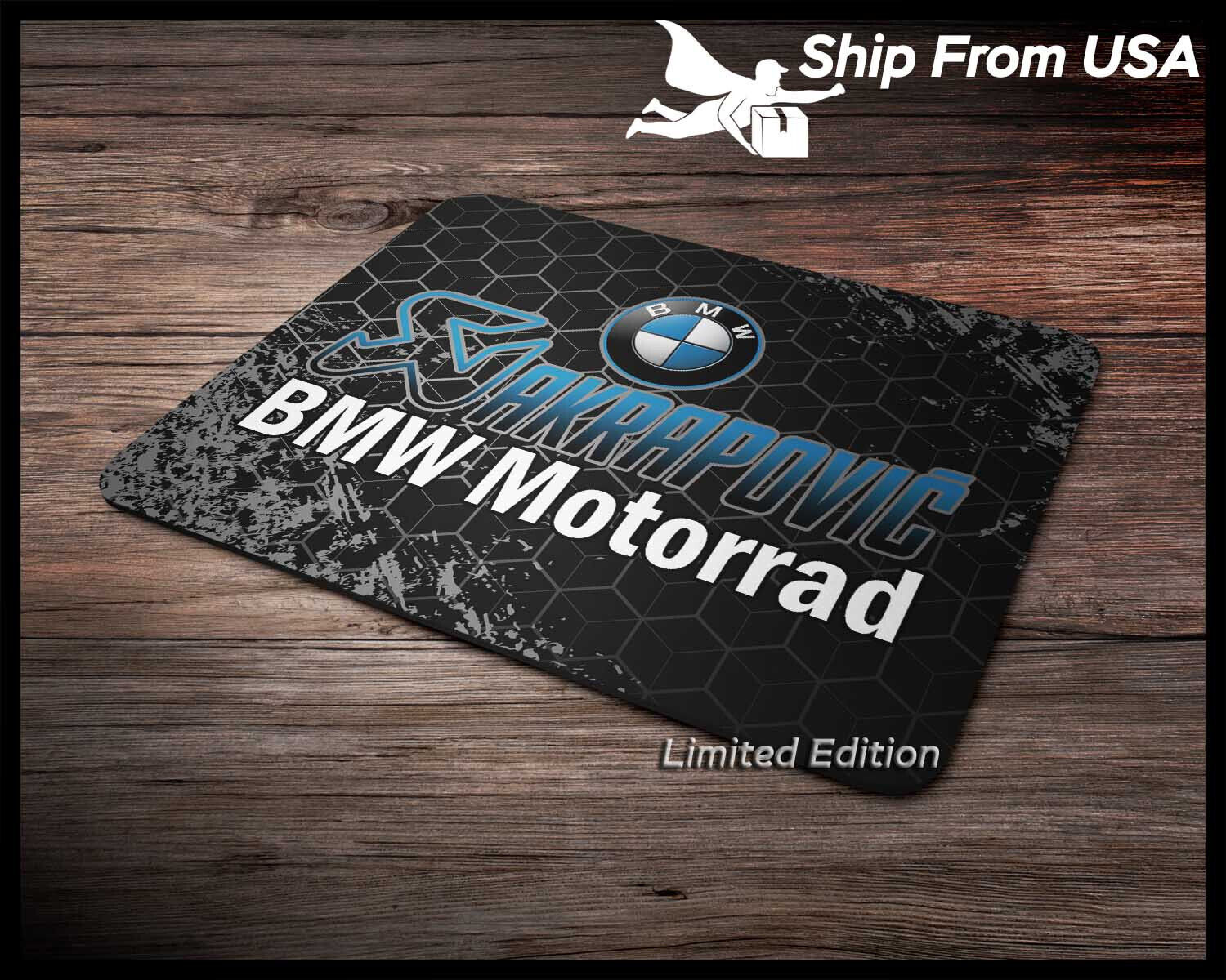 New item BMW MOTORRAD AKRAPOVICSport Mousepad Gaming Mouse Pad Mat Anti Slip