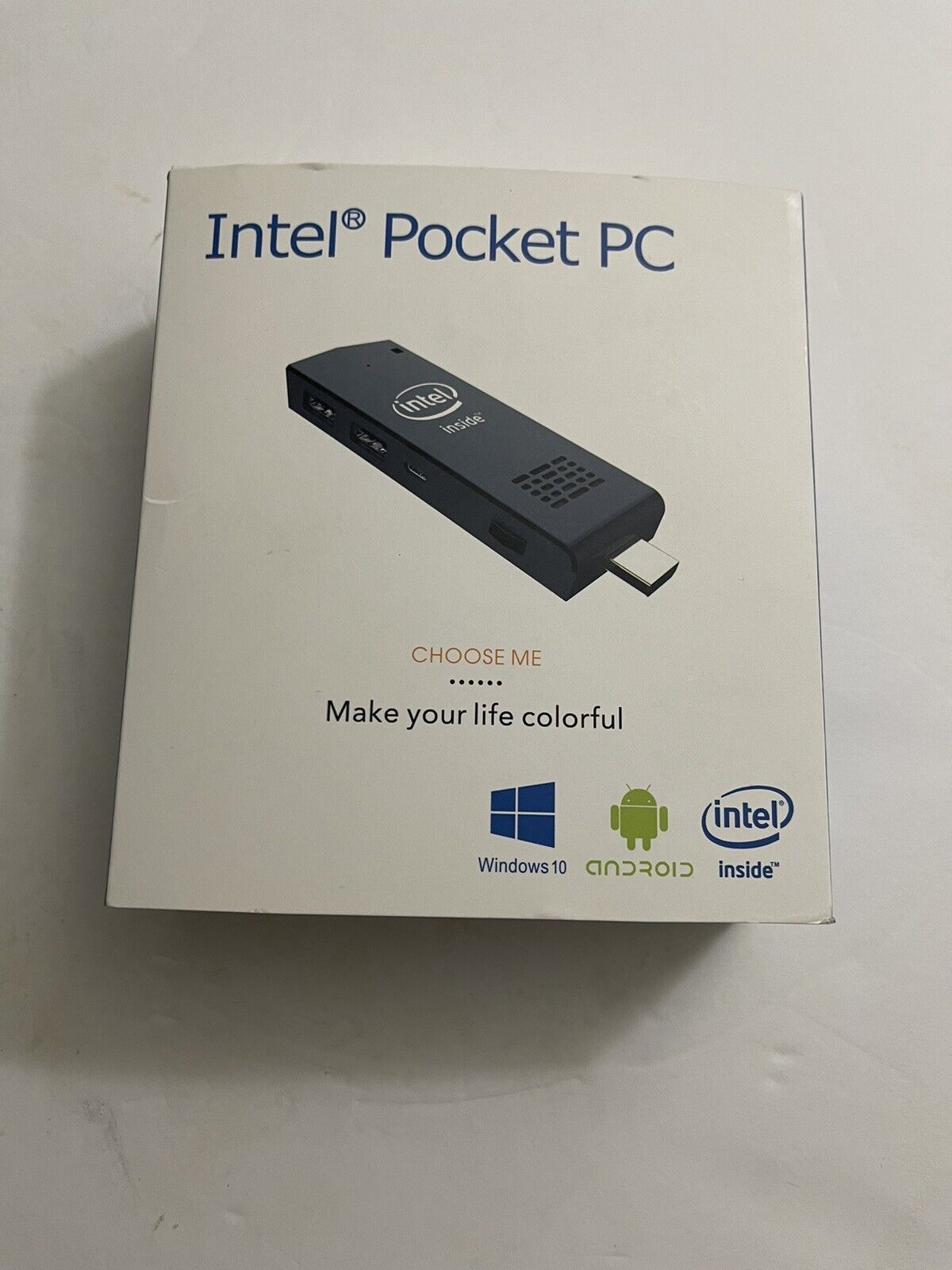 Intel Pocket PC Windows 10 Android Intel Inside