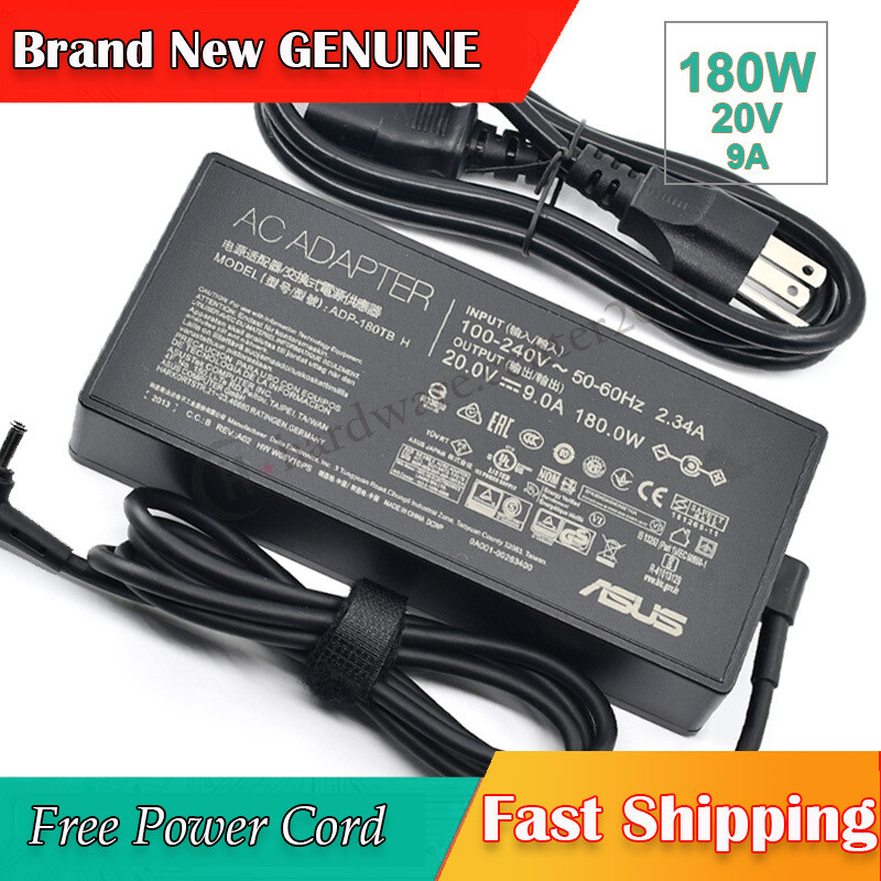 180W Original ASUS OEM Charger ADP-180TB H ASUS ROG Zephyrus G14 GA401II-BM201T