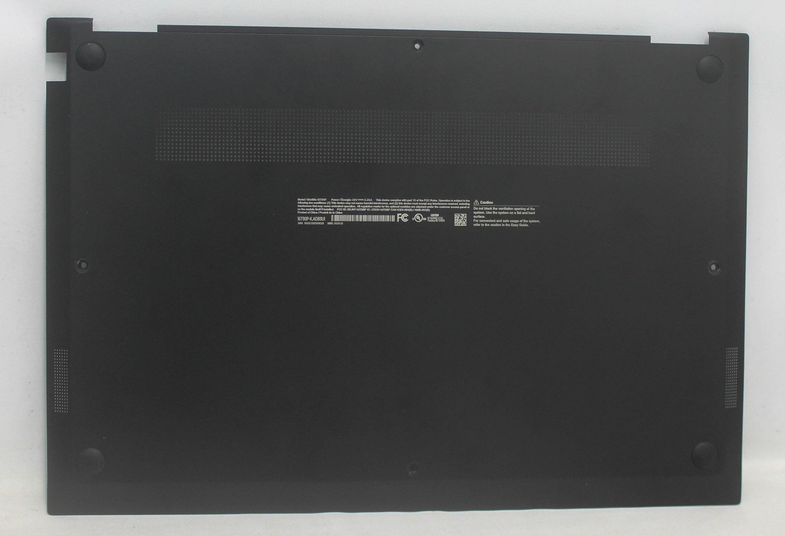 16T90P-BASE LG Bottom Base Cover Black Gram 16T90P-K.Adb9U1 "GRADE A"
