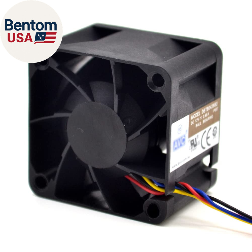 DBTB0428B2G 40Mm Powerful Cooling Fan for AVC 4028 12V 1A High Speed Server Fans
