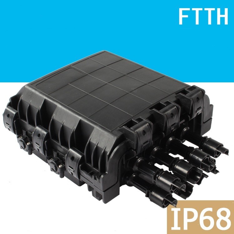 Indoor/outdoor 8-core Fiber Optic Distribution Box Fiber Optic Cable Splicing Bo