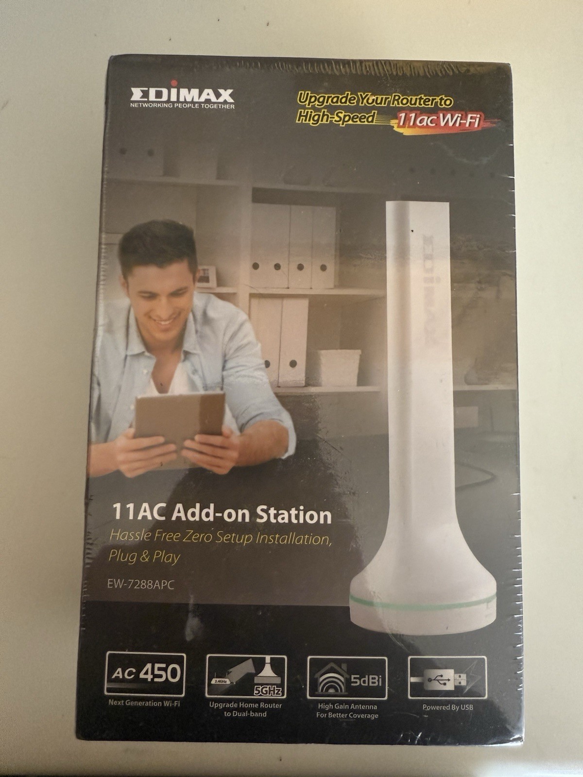 Edimax Bandwidth Upgrade 2.4GHz To 5GHz Bridge Gaming WiFi Router/WiFi Ethernet