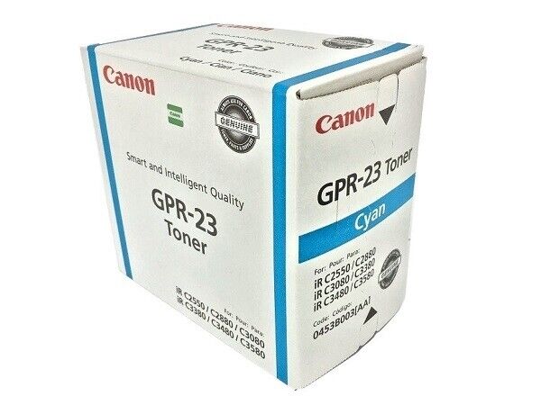 Genuine Canon GPR23 (0453B003) Cyan Toner Cartridge - NEW SEALED