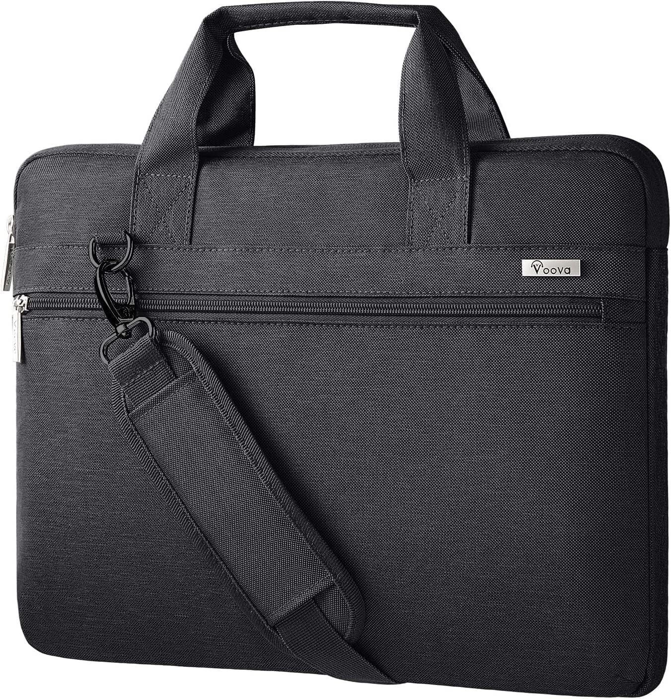 13.3-13 Inch Laptop Bag, Shoulder Bag, MacBook Case for 13 Inch Laptops, Black