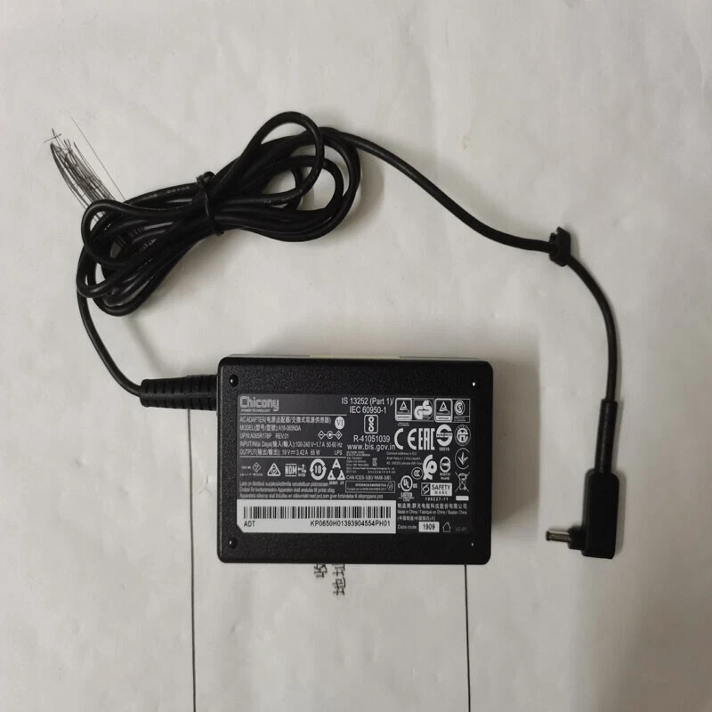 A18-065N3A Chicony 19V 3.42A For Acer Aspire Vero AV15-51-7617 OEM 3.0mm 65W