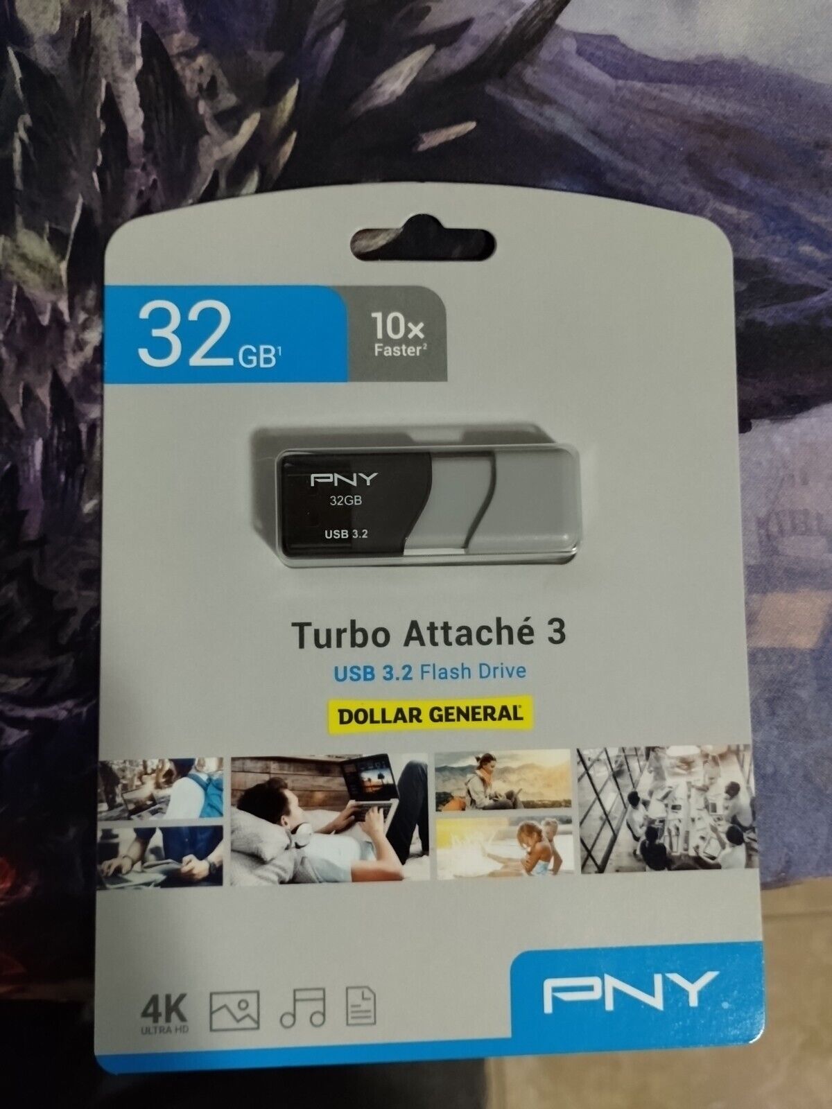 PNY Turbo Attache 4 | 32GB | USB 3.0 Flash Drive