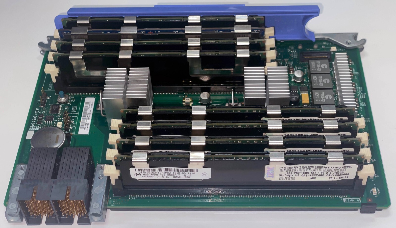64GB Memory Expansion Board IBM x3850 x3950 X5 69Y1888 69Y1742 49Y1417 47J0138