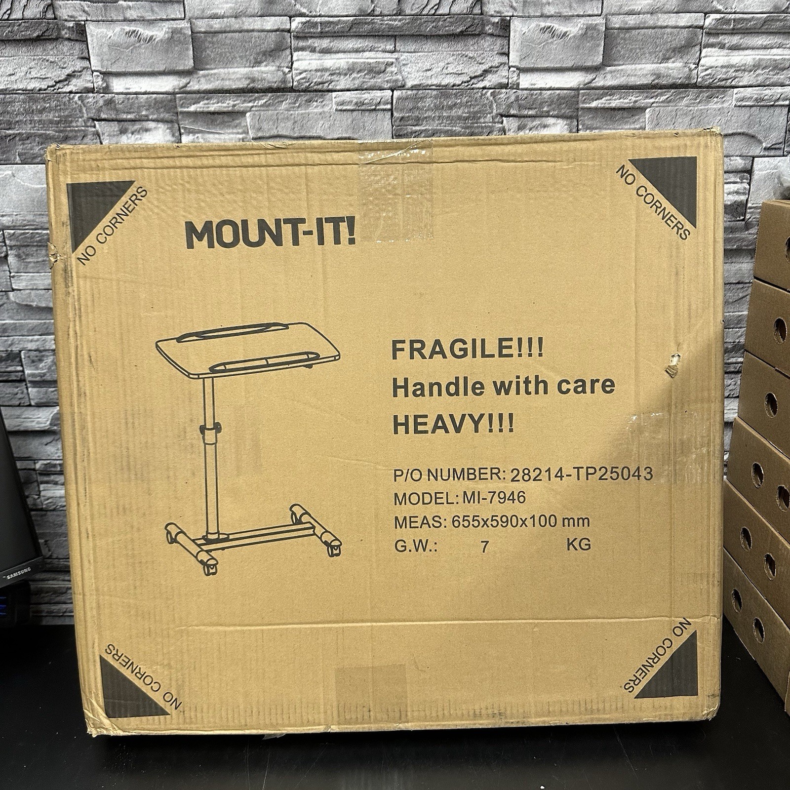 Mount-It Rolling Laptop Cart MI-7946