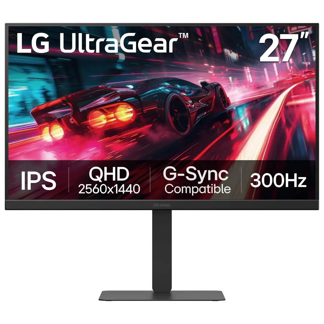 LG UltraGear 27" 27G640A-B Gaming Monitor QHD 1440p 300Hz IPS  1ms g-Sync ~ NEW