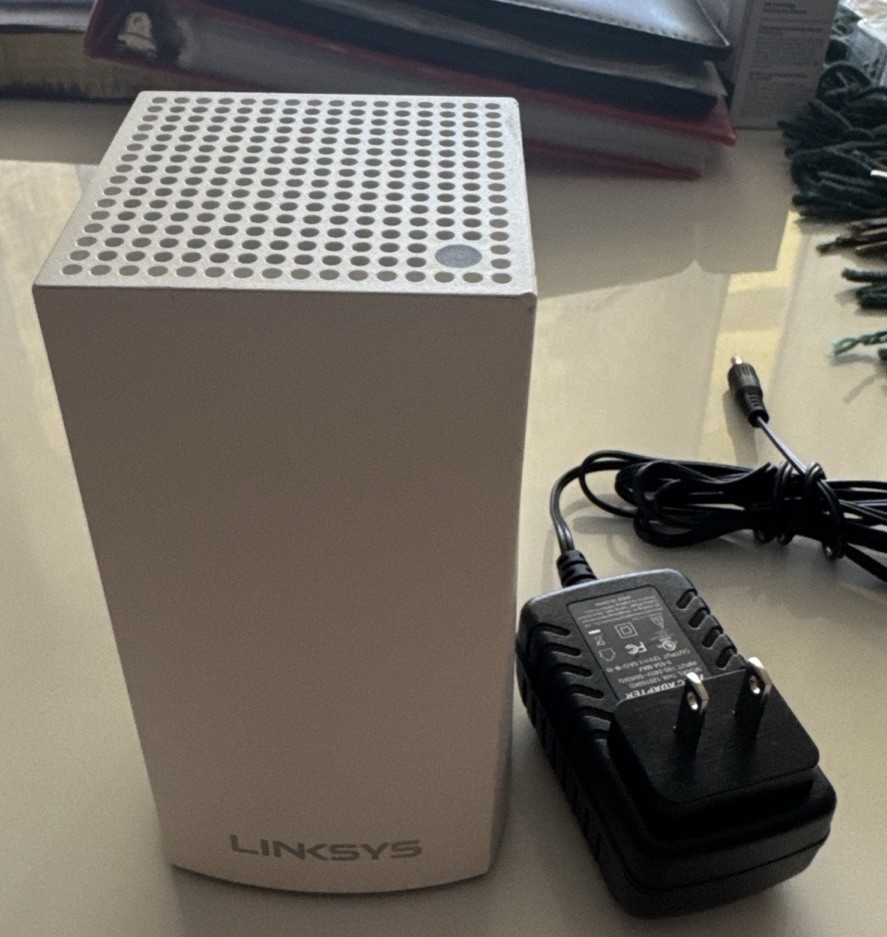 Linksys Velop WHW01 Mesh Wifi Network System Dual-Band Syst Expansion Node-Works
