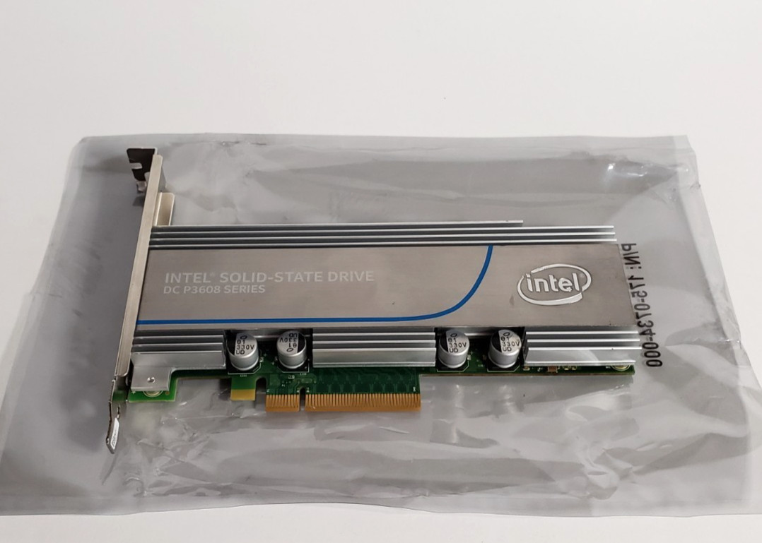 Intel DC P3608 Series 4TB PCIe SSDPECME040T4 SSD NVME 100% Health
