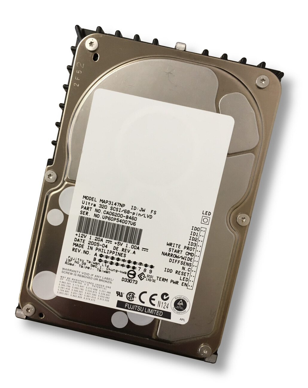 Fujitsu Enterprise MAP3147NP 147 GB