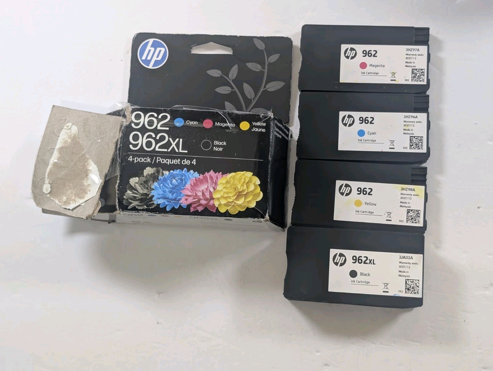 HP 3JB34AN Original Ink Cartridge - Yellow/Magenta/Cyan/Black