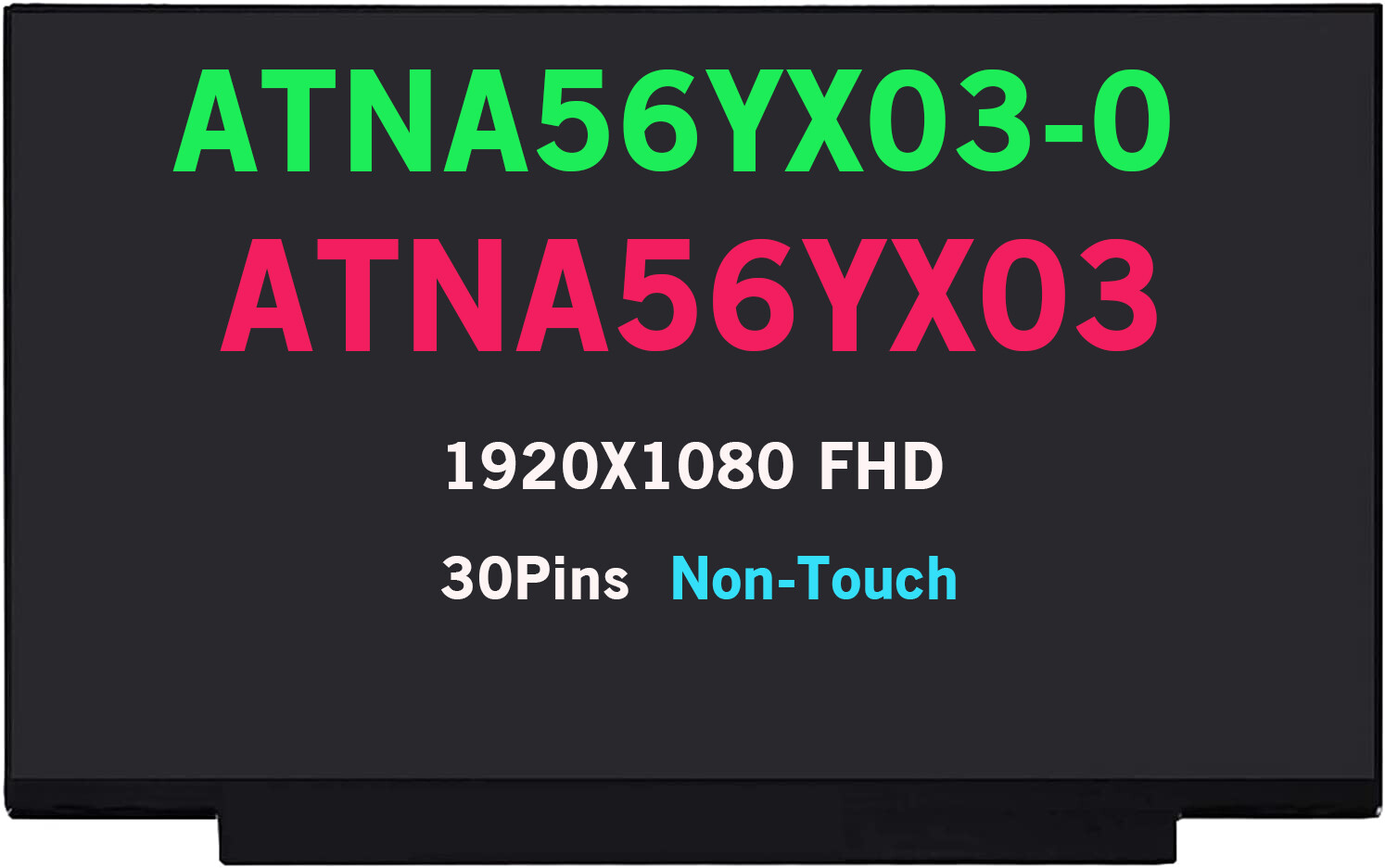 SAMSUNG ATNA56YX03 18200-15600900 OLED 15.6in FHD GL WV EDP BC3 (MP) LCD Display