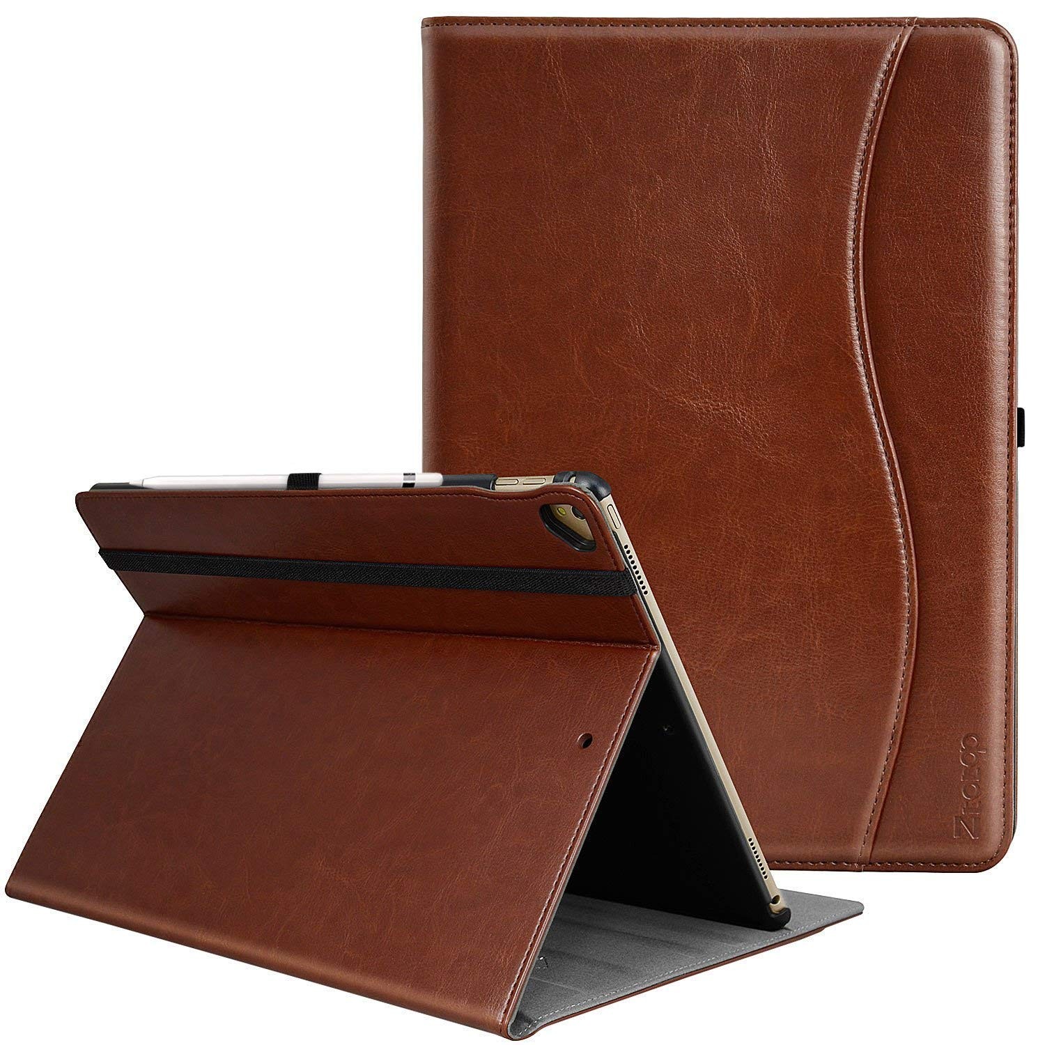ZtotopCase for iPad Pro 12.9 Inch Case 12.9" 1st & 2nd Gen, Brown