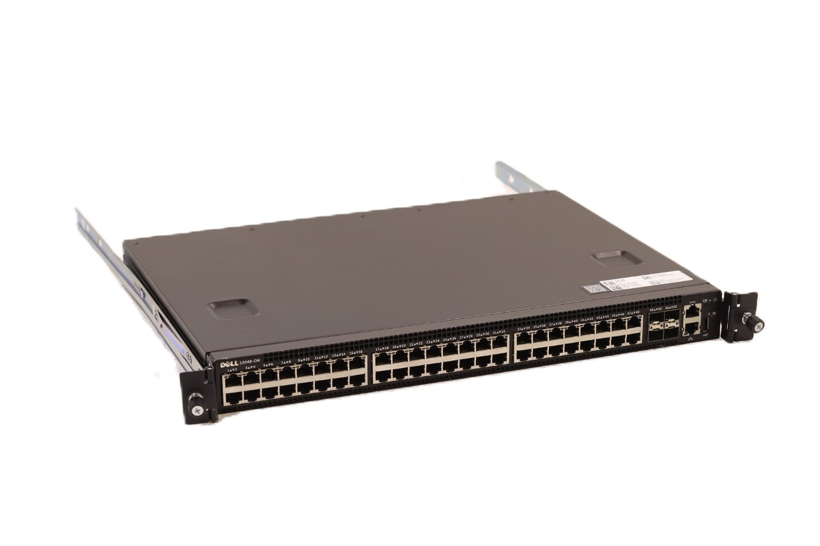 Dell EMC S3048-ON 48-Port Gigabit 4x10GbE Network Switch w/Rail Dell P/N: 0219MJ