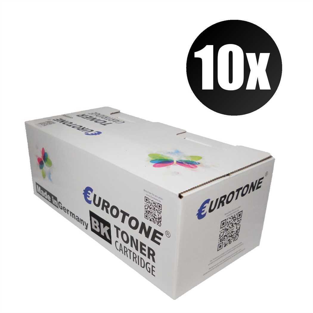 10x Eurotone Eco Cartridge for Kyocera FS-2100-D Ecosys M-3040-dn M-3540-dn