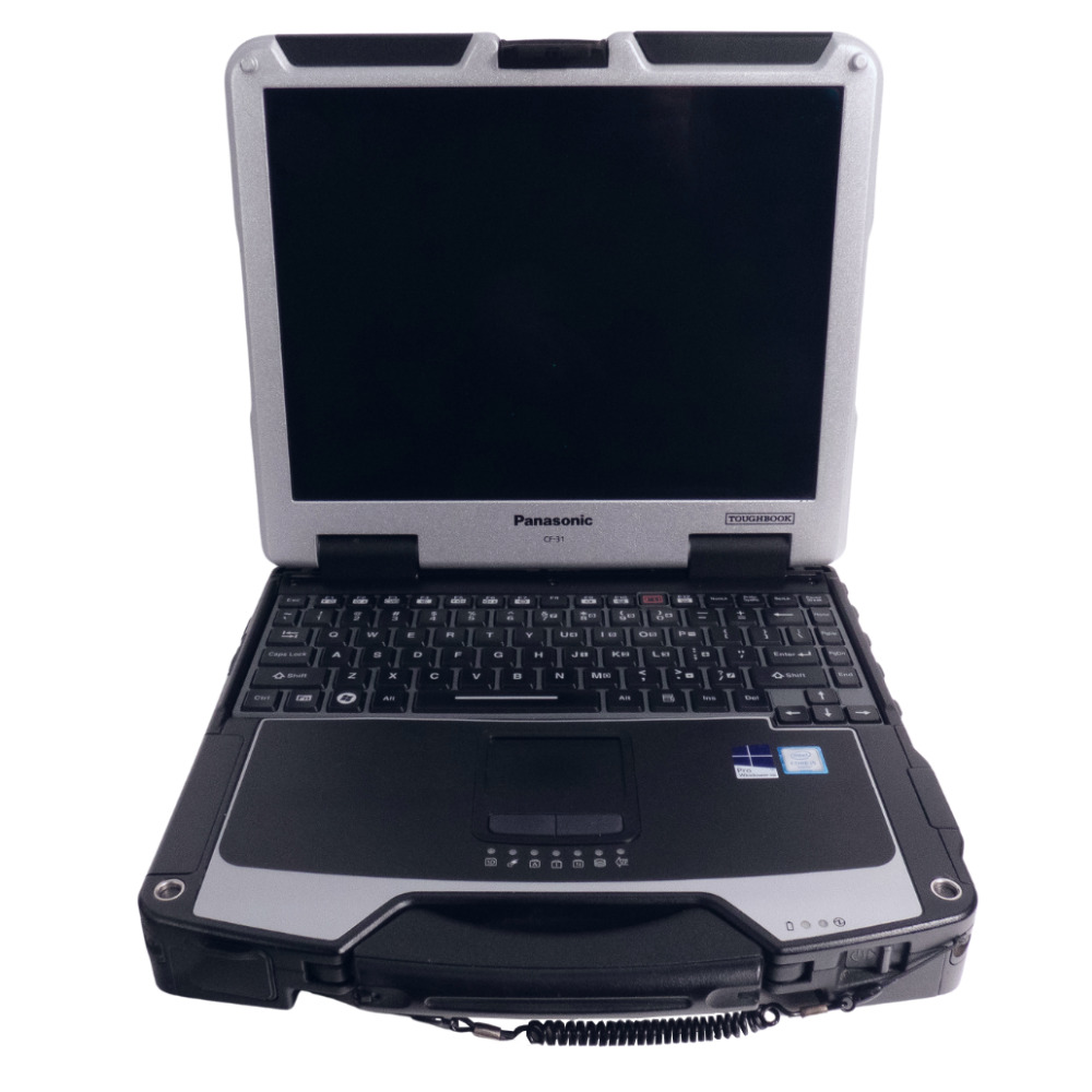 Black Panasonic Toughbook CF-31 2.9 500SSD 8gb *GLOBAL GPS* WIN 10  ATI GRAPHICS