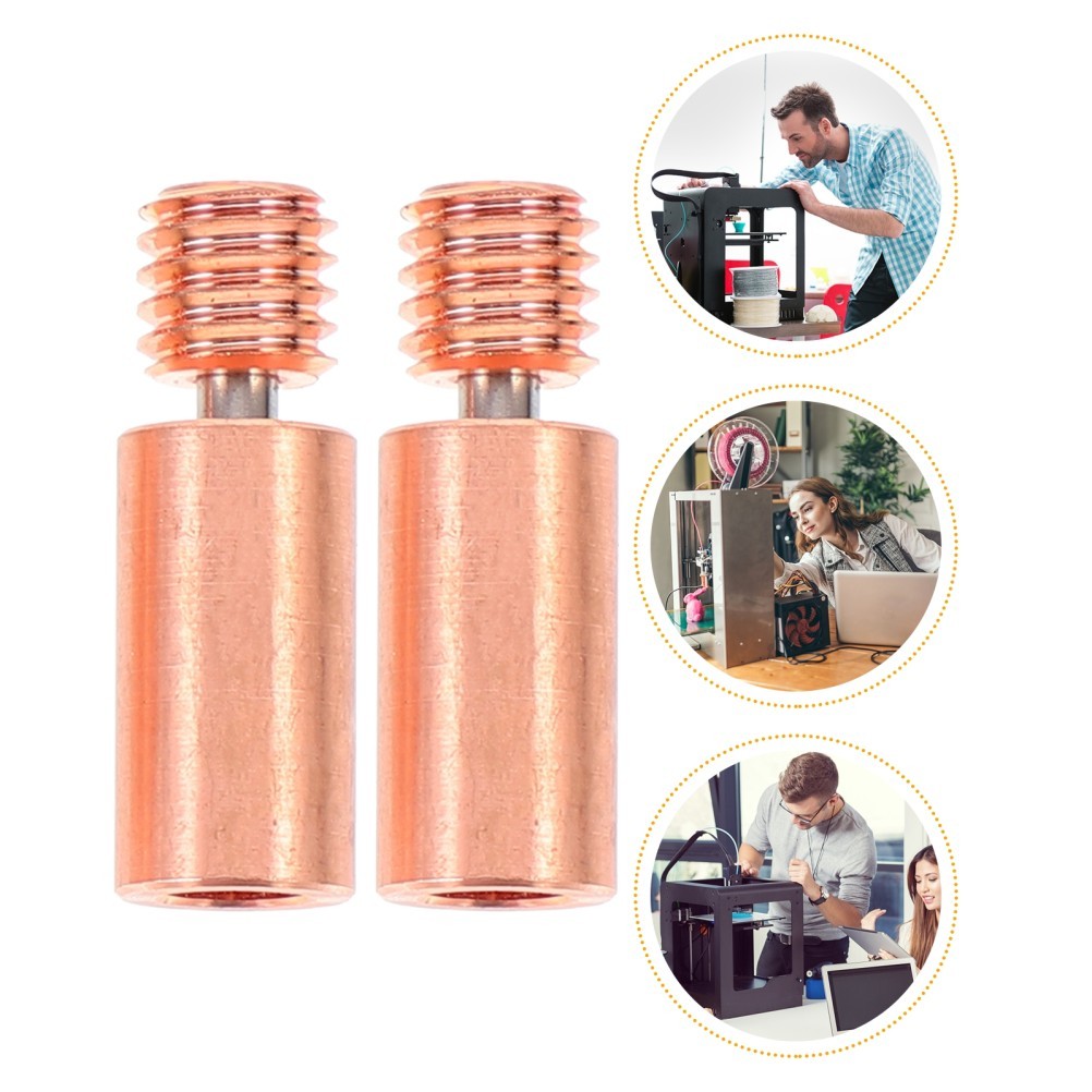 Copper Alloy Bi-Metal Heatbreak for 3D Printer Heatbreak Throat