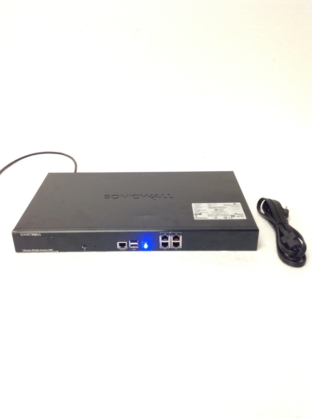 SonicWall SMA 400 1RK33-0BC Secure Mobile Access Network Security Appliance