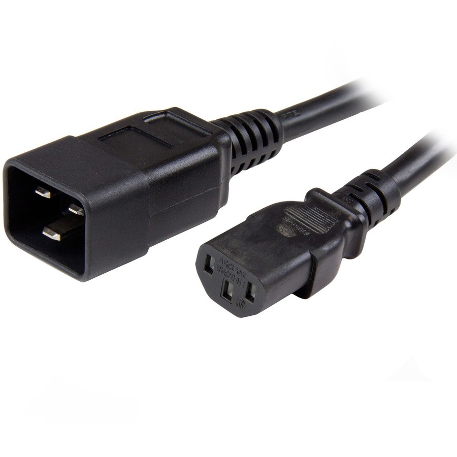 StarTech 6 ft IEC 320 C13 to IEC 320 C20 - 125V at 15A