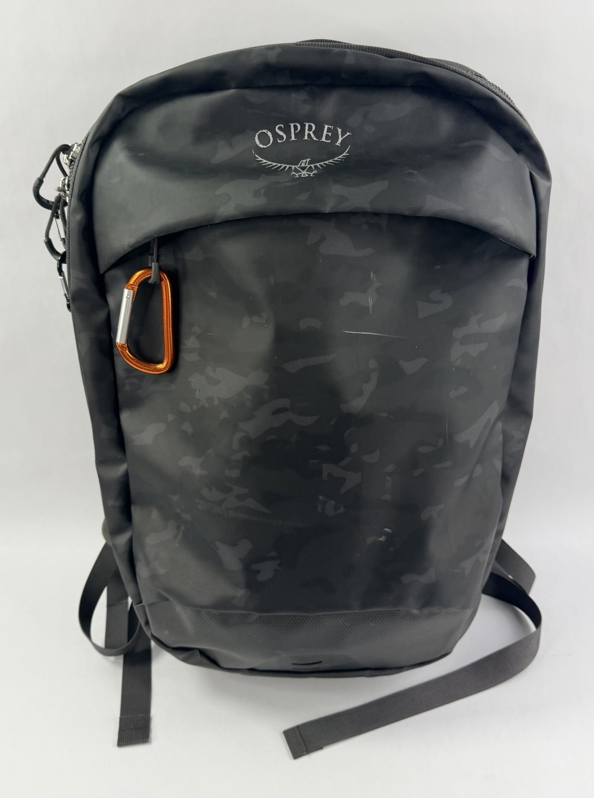Osprey Transporter Zip Top Laptop Backpack Black Camo Commuter Travel Bag
