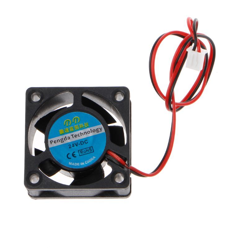 Mini 40mmx40mmx20mm for DC 24V 2Pin Brushless Cooler 5-Blade Blower Cooling Fan