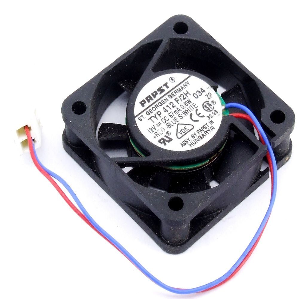 Ebm-Papst Typ 412 F/2H 40x40x10mm 13V 67mA 0.8W Cooling Fan Axial Fan