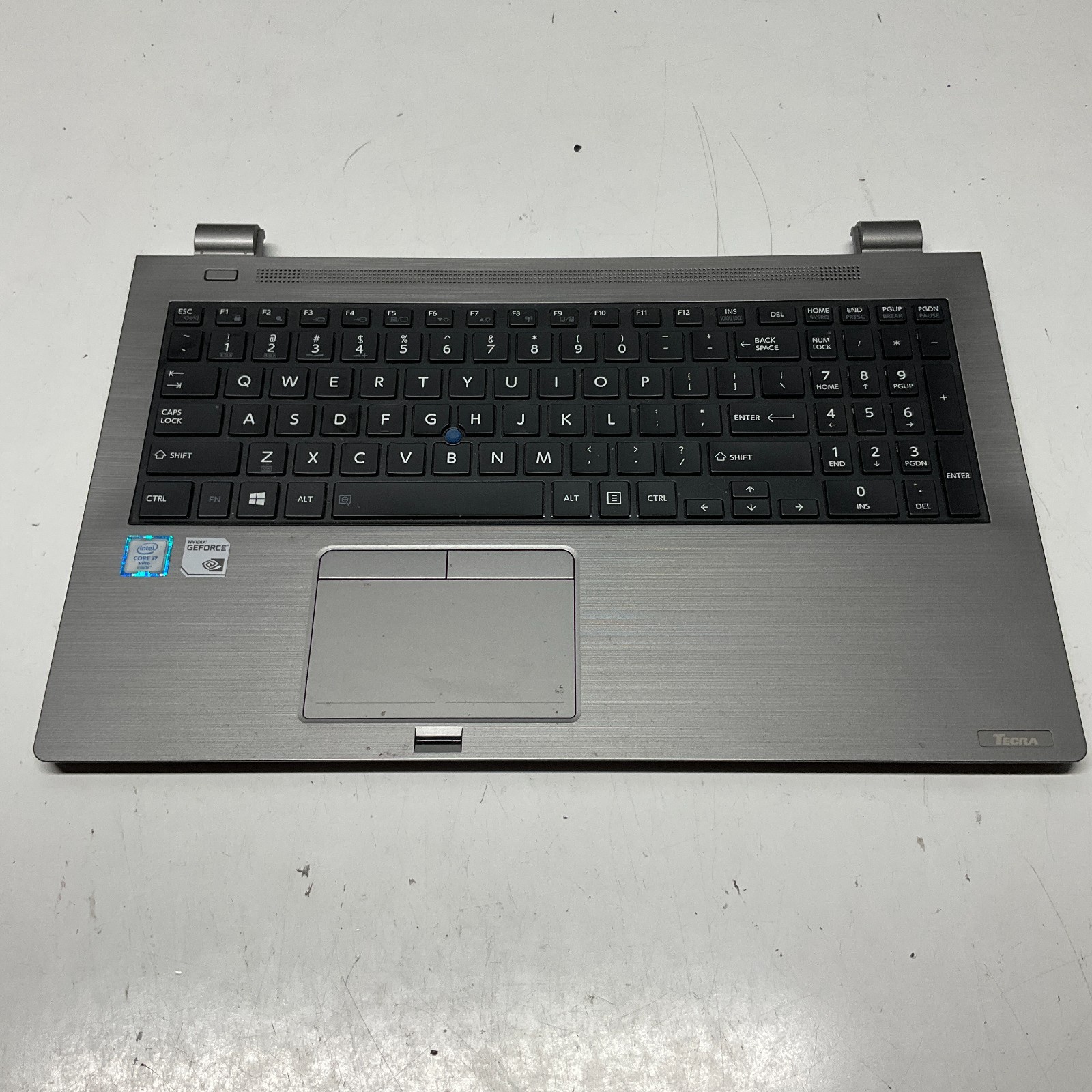 OEM TOSHIBA Tecra Z50-C Series Laptop Palmrest / Top Case w/ Keyboard Genuine