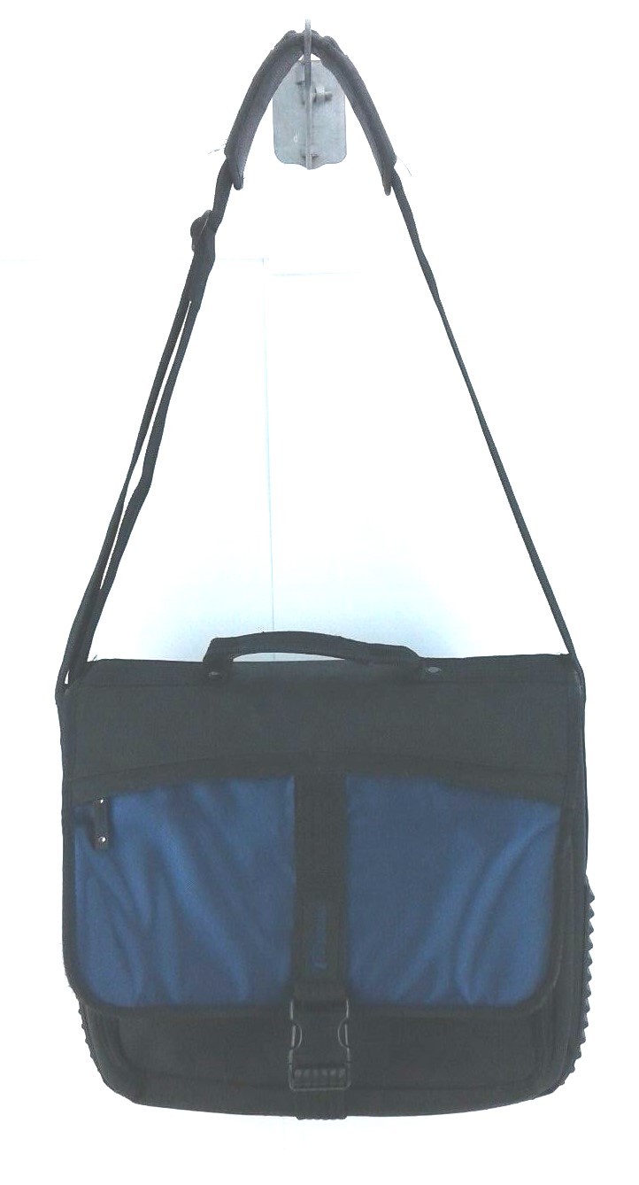 Targus Heavy Duty Laptop Case Bag Blue and Black Business Trip