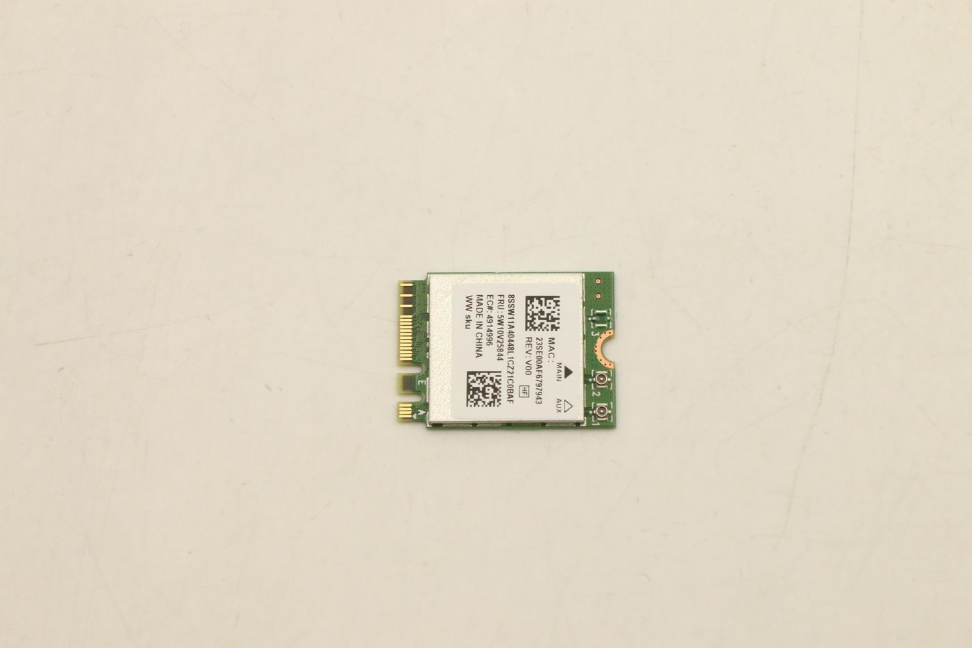 Replacement Part: Lenovo W129141872 FRU5W10V25844 LTN 8852BE Wireless WiFi Module ~E~