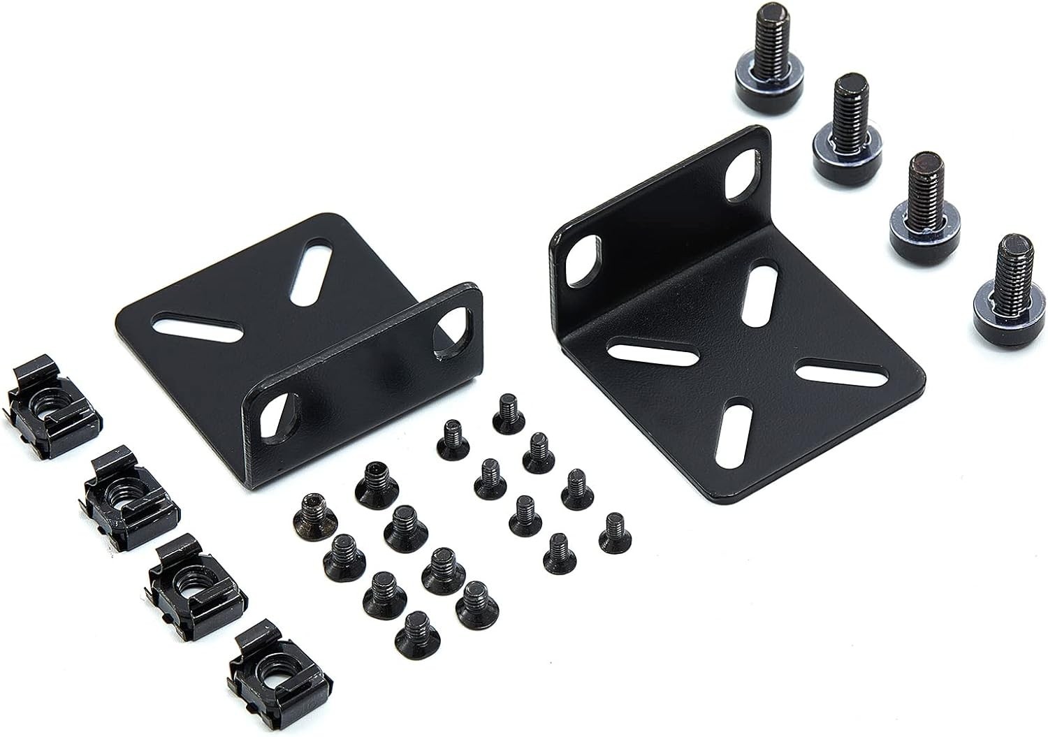 Rack Mount Kit Universal 1U Rack Ears With Adjustable Holes D