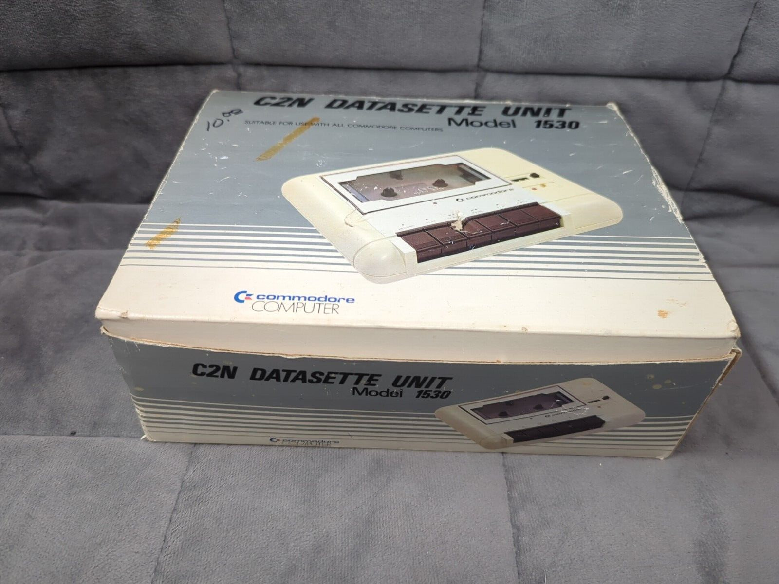 C2N Datassette Unit Model 1530 Commodore Computer W/ Manual UNTESTED