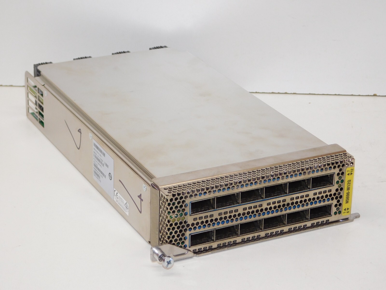 Cisco N5696-M12Q Nexus 5696Q Chassis Module 12Q 40GE Ethernet FCoE 68-5706-01