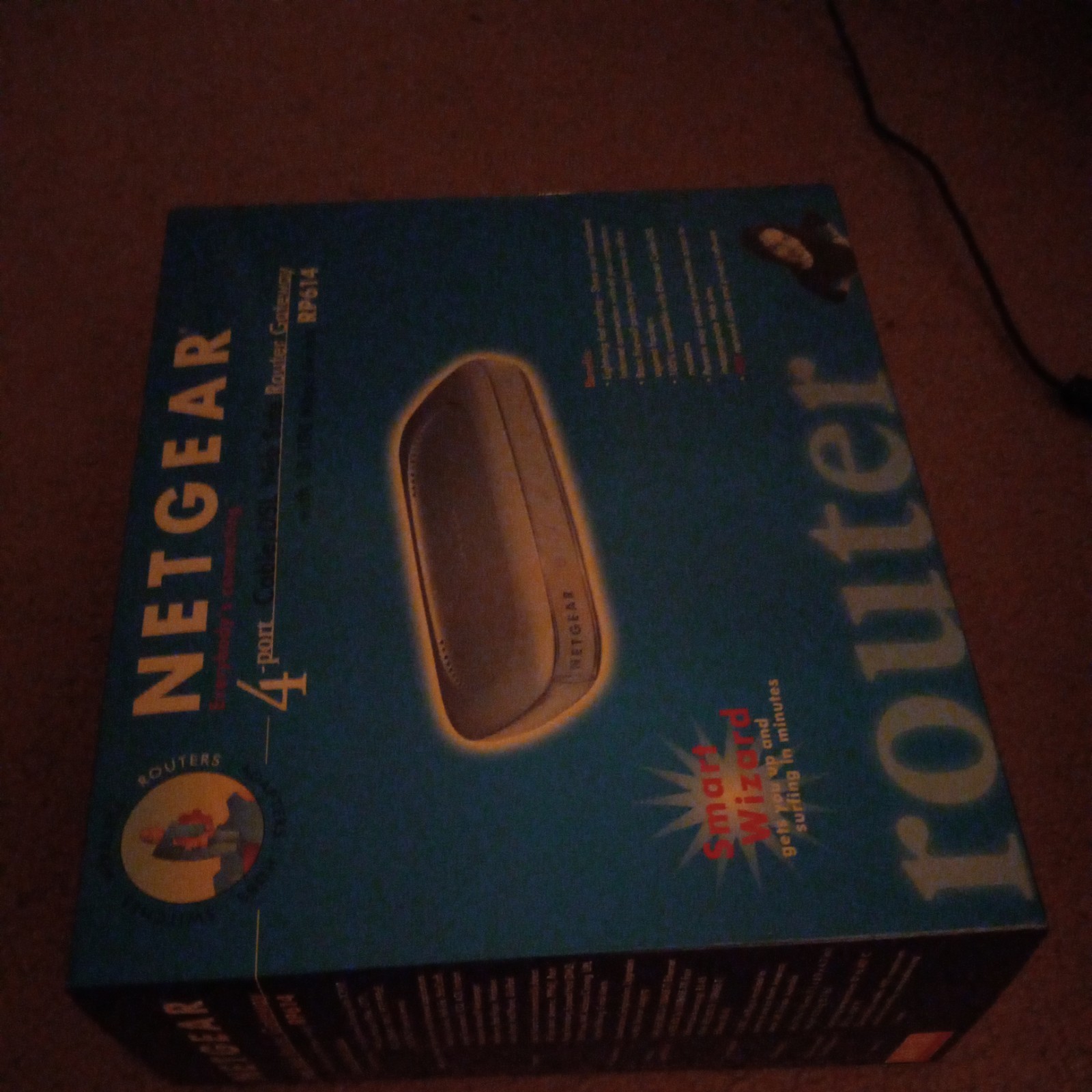 Netgear RP614 100 Mbps 4-Port 10/100 Wired Router